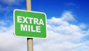 Going that extra mile - leadership from Frontline leadership Vancouver British Columbia